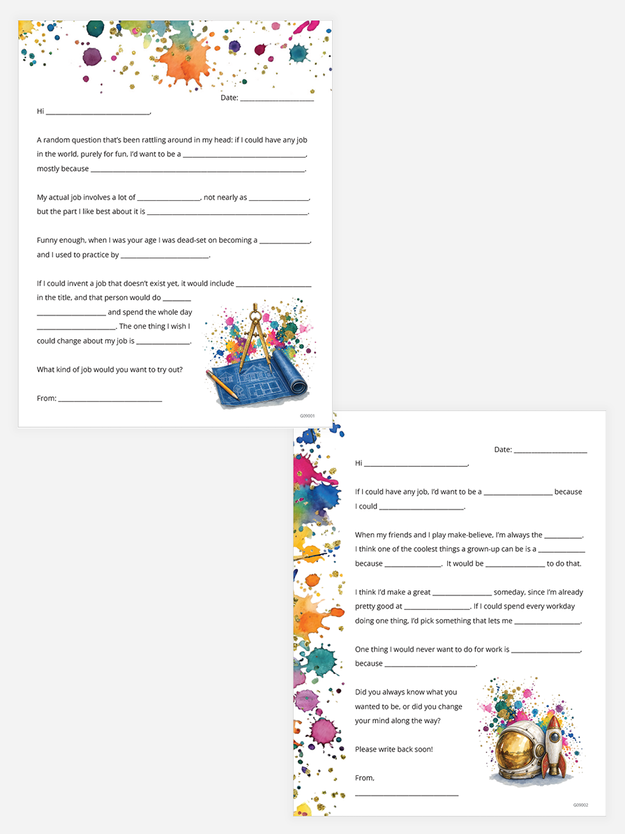 Monthly Letters: Ages 7-9 | 6-month subscription